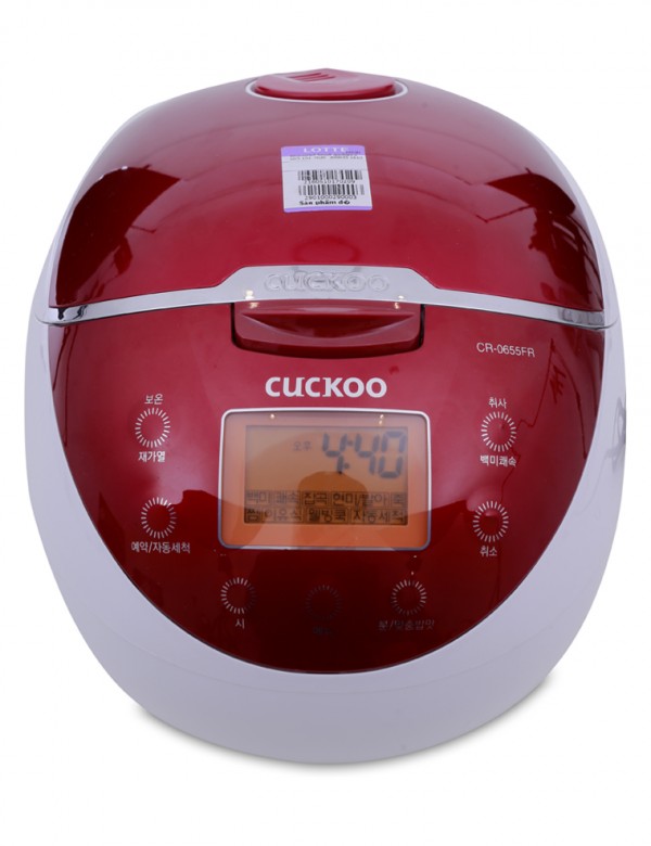 Nồi cơm điện Cuckoo CR-0655F 1.08L - Hàng chính hãng