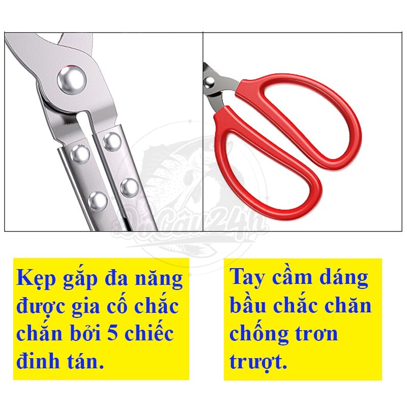 Kẹp Bắt Lươn Rắn, Hải Sản, Cua Ghẹ, Tôm Hùm. Loại Dụng Cụ Chuyên Dụng