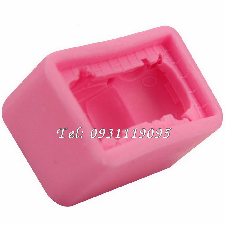 Khuôn silicon làm rau câu xe hơi - Mã số 1379