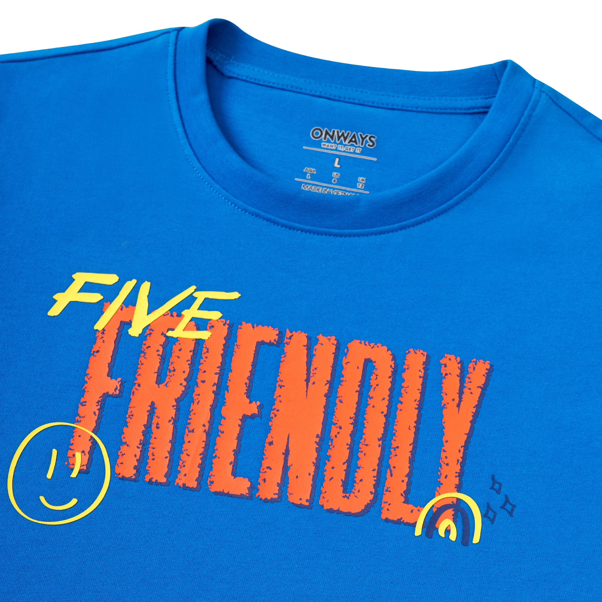 ONWASY - Áo thun Kid Graphic No.5 - Friendly