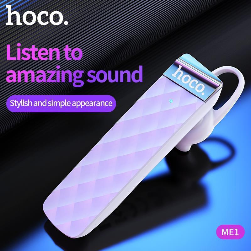 Tai nghe bluetooth dành cho Hoco ME1 Cool Mic V5.0 Pin dùng 5H  - Hàng Chính Hãng