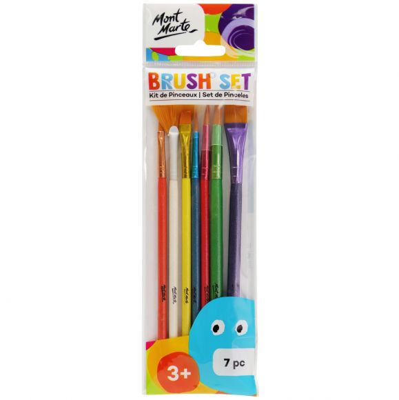 Bộ Cọ Mont Marte Artish Brush Set 7pc