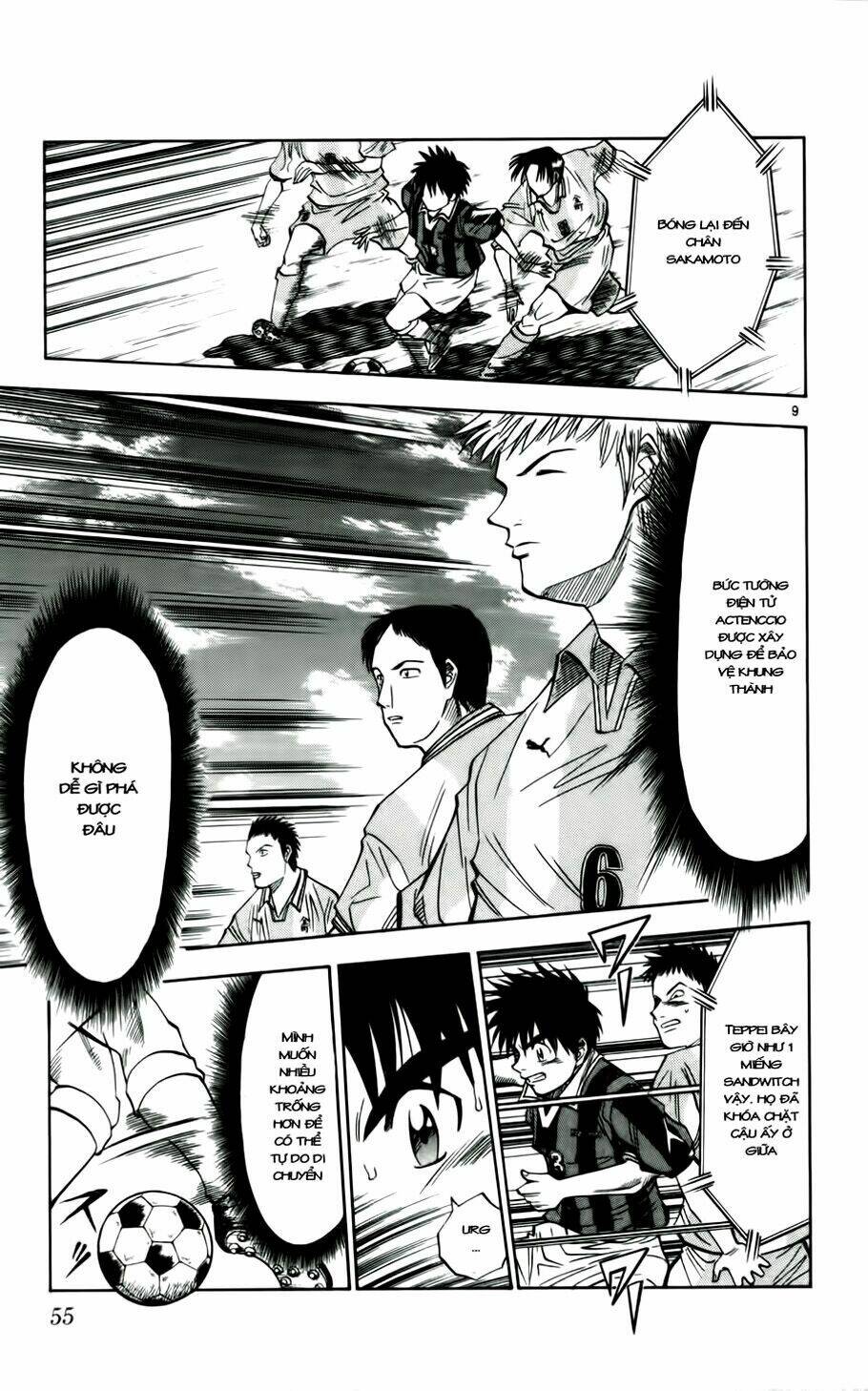 vũ điệu trên sân cỏ - fantasista chapter 29 9