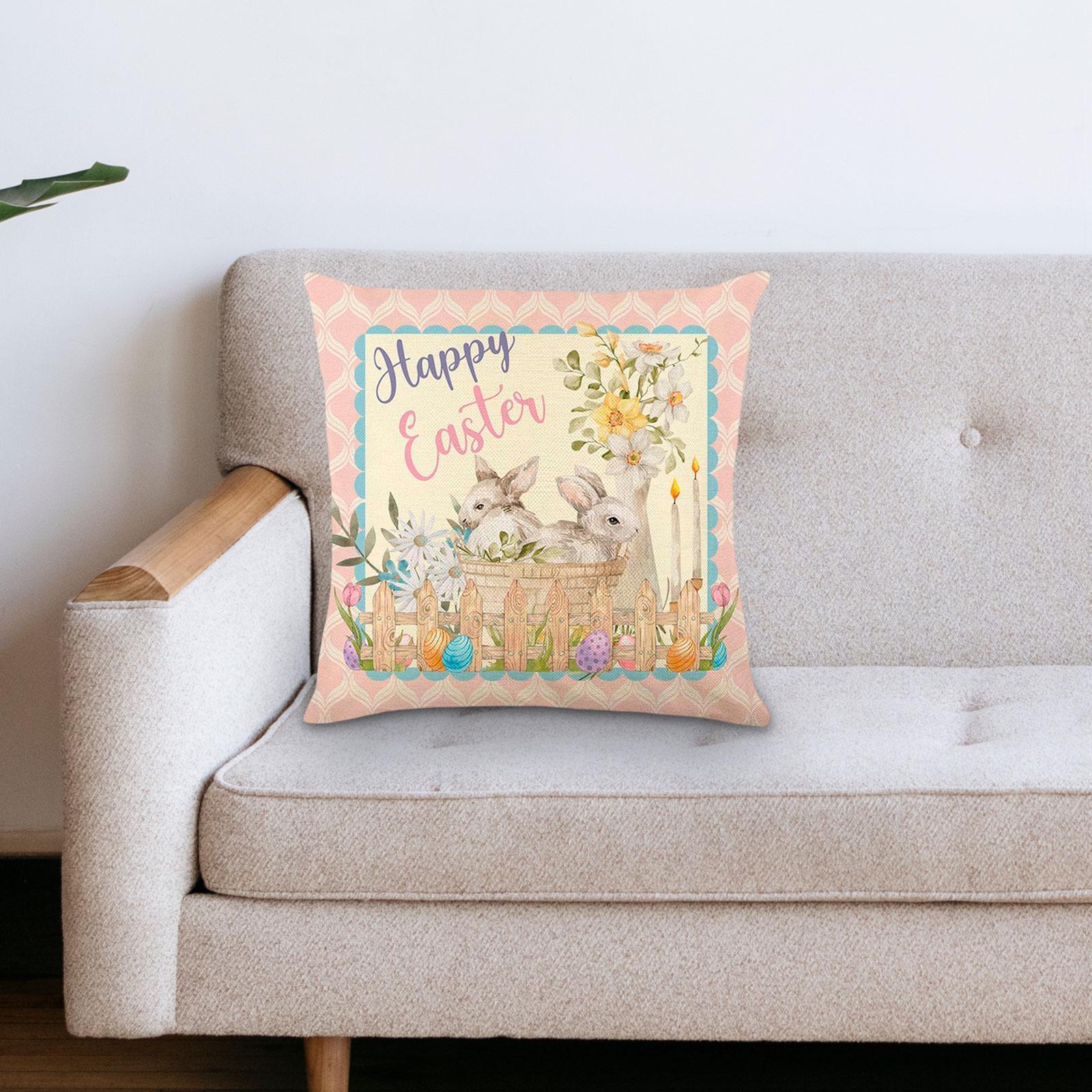 18x18 inch Pillow Covers with Zipper Couch Pillows for Sofa Chair Decoration