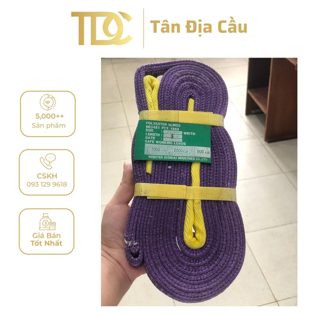 Dây Cáp Bẹ Cẩu Hàng 2 Tấn 1m, 4m - Tandiacau