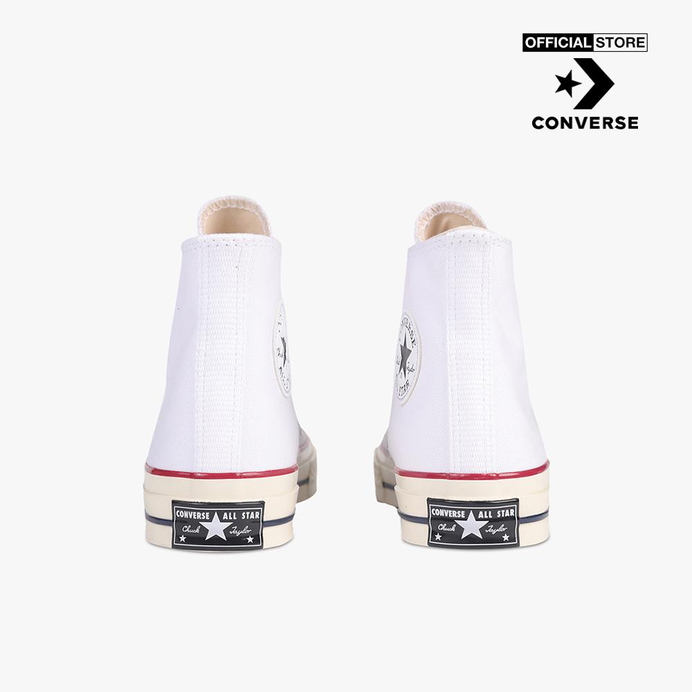 CONVERSE - Giày sneakers cổ cao unisex Chuck Taylor All Star 1970s 162056C-0000_WHITE