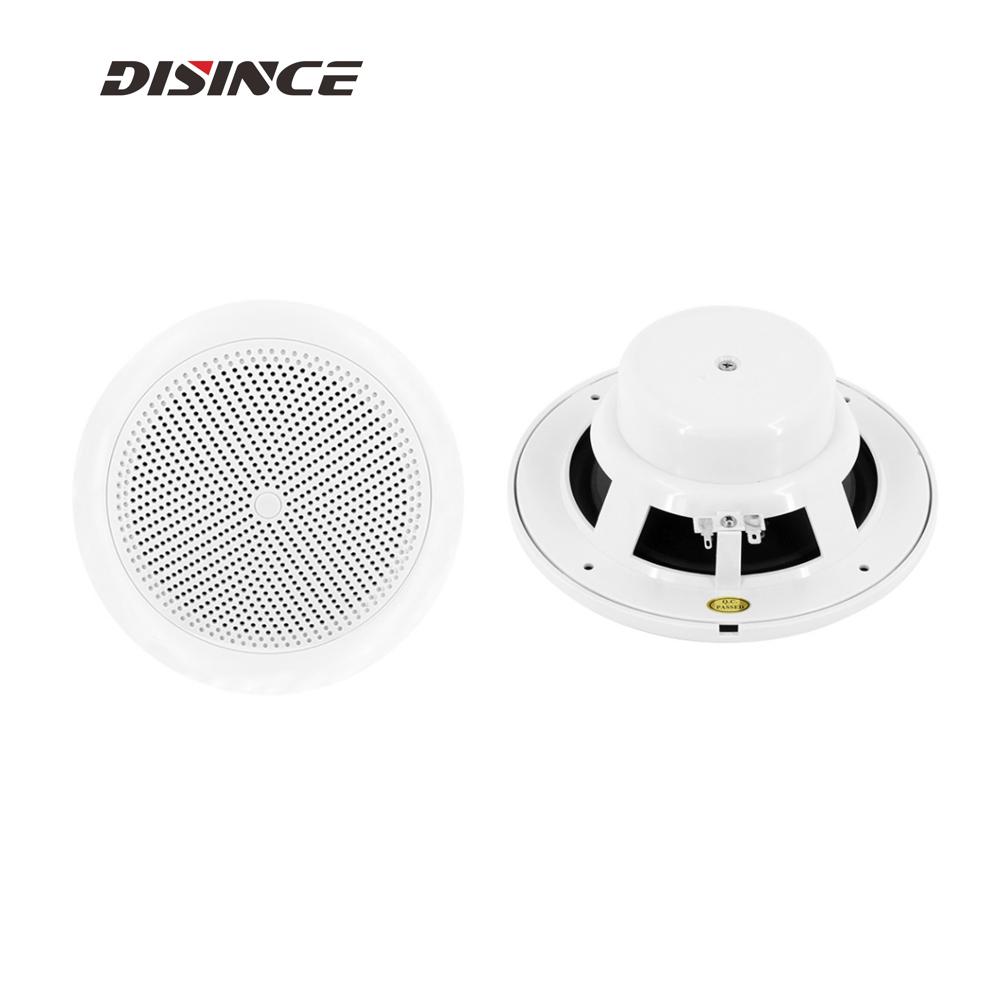 8 ohm 6 inch Marine Loa trần chống nước đồng trục 30W Loa du thuyền Loa phòng tắm Loa trầm Kích thước/Dải đầy đủ Kích thước: 6"