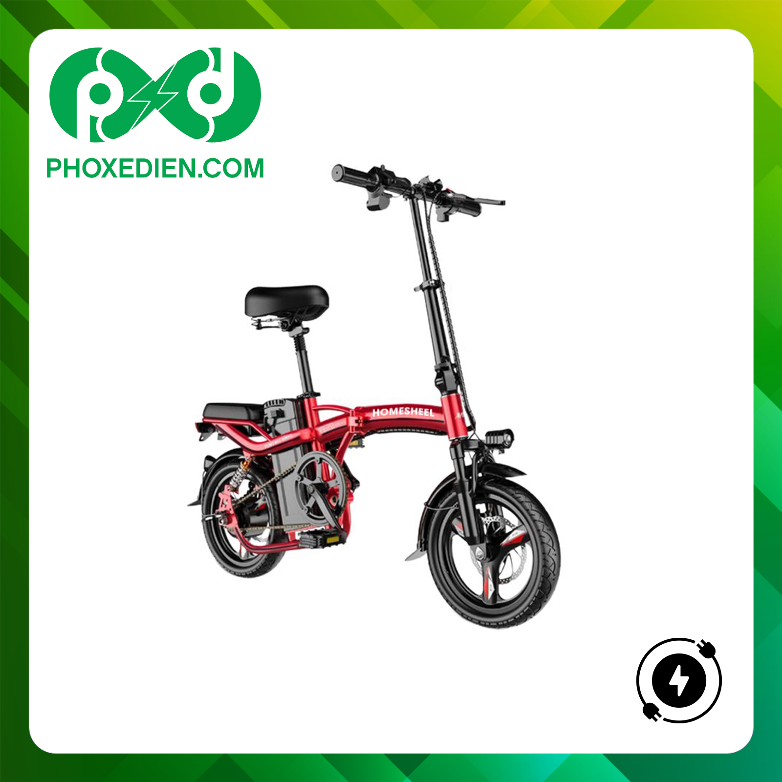 Xe đạp điện gấp Homesheel T5S Plus