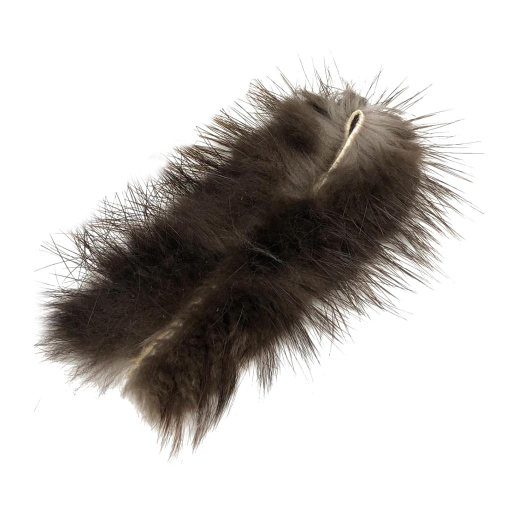 Archery Bow String Silencers Artificial Beaver Hair for Reducing Vibration