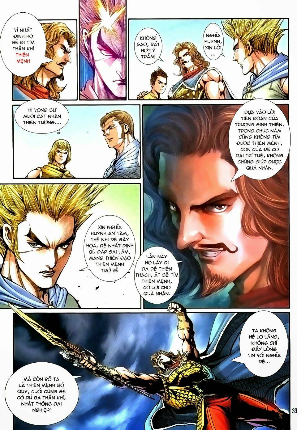 thần binh tiền truyện 1 - đỉnh phong tuyệt chiến chapter 3 33