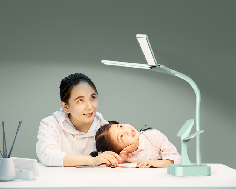 Đèn học, đèn đọc sách LED 550TD3 chống cận để bàn cao cấp Pin 2500mah, 3 chế độ sáng, ánh sáng vàng bảo vệ mắt