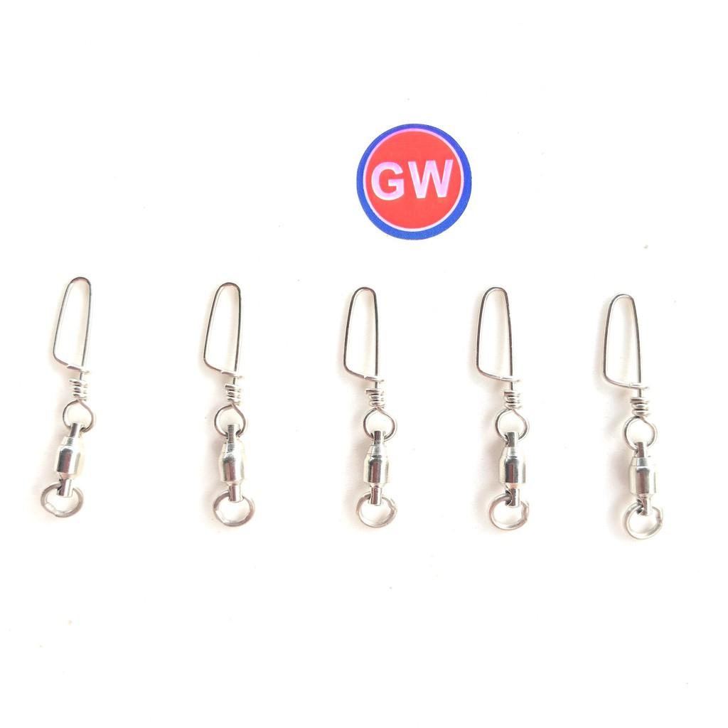 Khóa linh chống xoắn INOX GW chuyên dùng câu đài