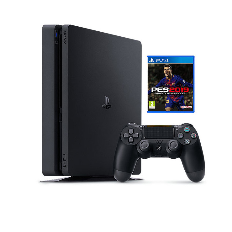 Bộ Máy Ps4 Slim 1Tb kèm pes 2019 - Chính Hãng Sony Việt Nam