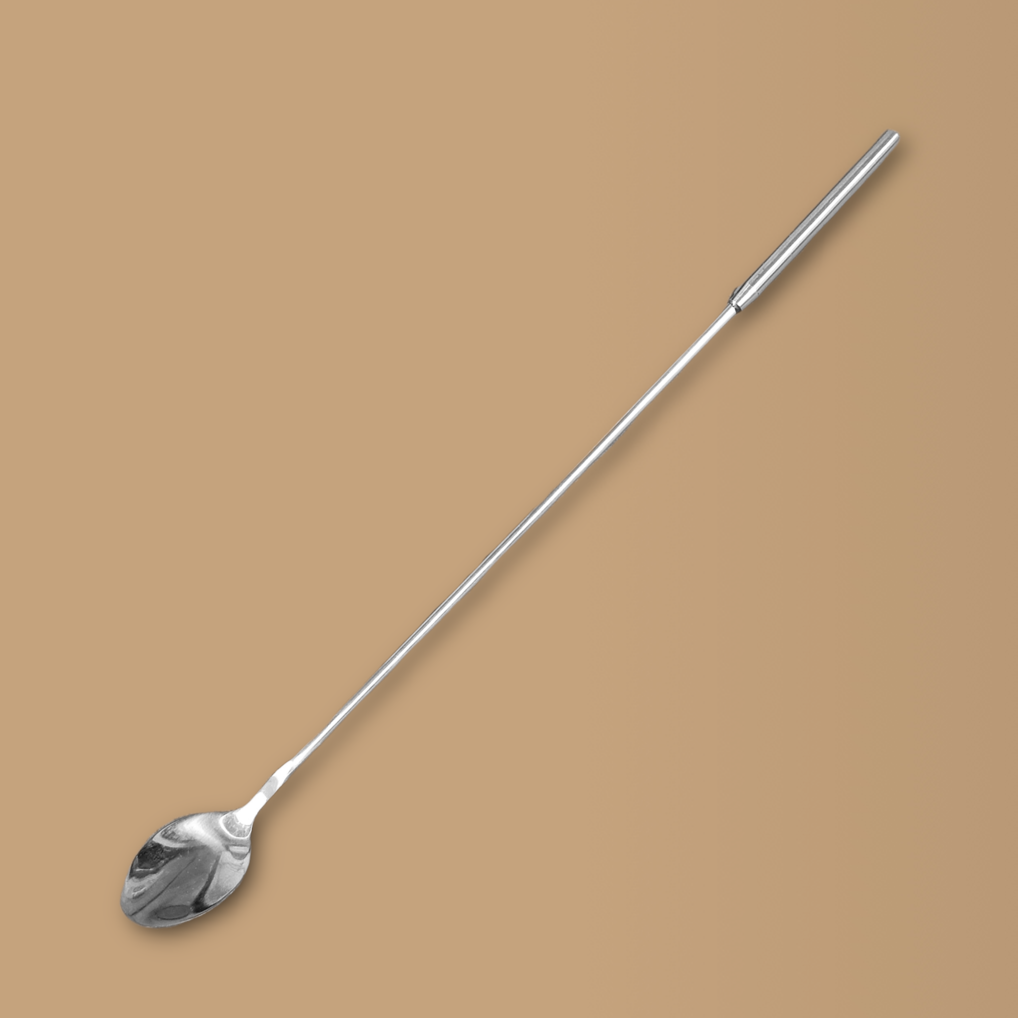 Muỗng Khuấy Inox - Pha Chế Cocktail Dài 32cm cứng cáp không sợ cong vênh