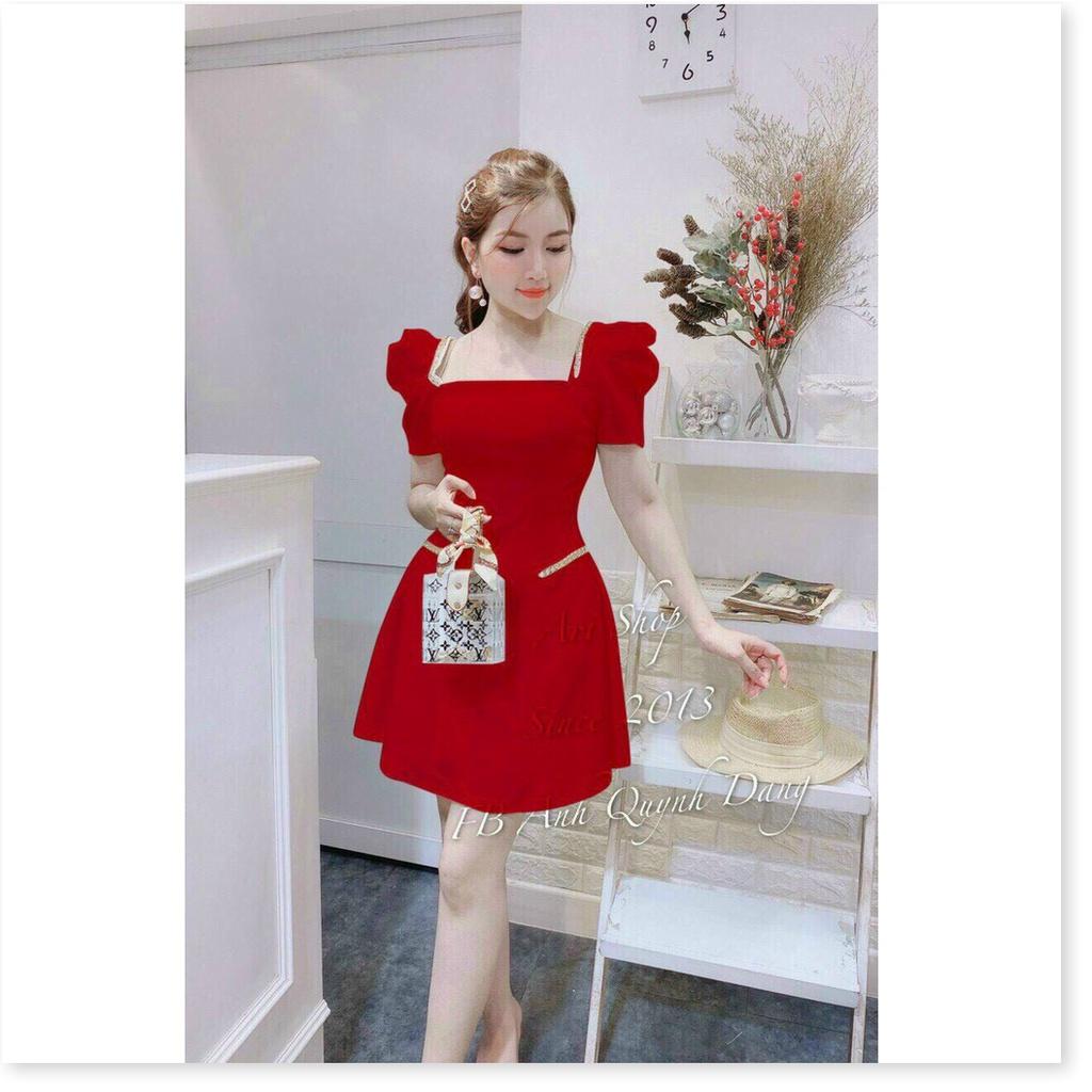 Đầm trượt phối viền xích nữ dự tiệc siêu sang trọng cho quý chị em KME FASHION