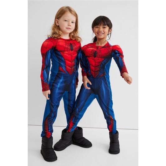 Bộ đồ hoá trang siêu nhân superman người sắt người dơi đội trưởng mỹ hulk cơ bắp hàng xuất xịn cho bé trai