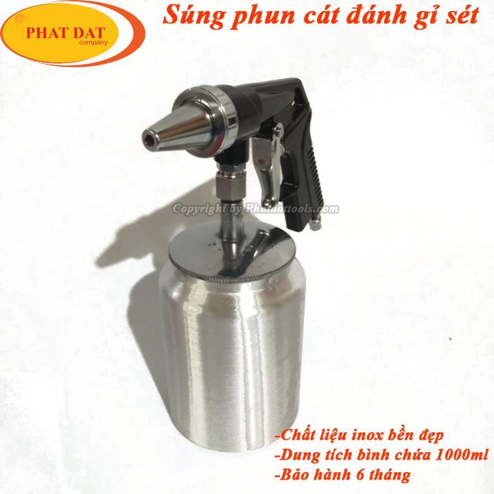 Vòi Phun Cát Dùng Khí Nén Đánh Gỉ Sét