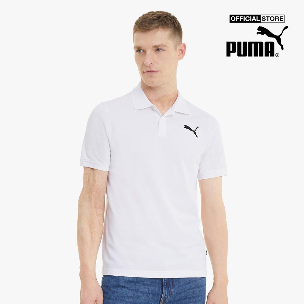 PUMA - Áo thun polo nam Essentials Pique Train 586674