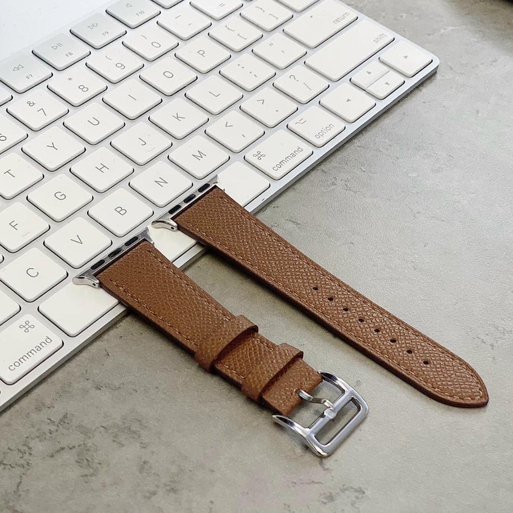 Bộ sưu tập dây da màu nâu cực đẹp dành cho apple watch