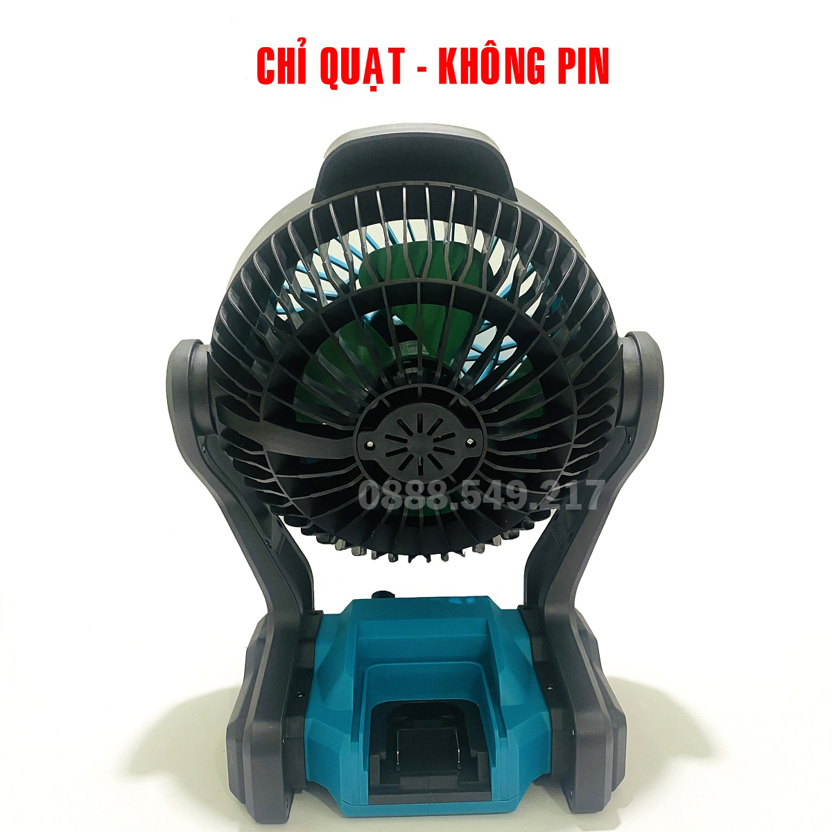 Quạt Siêu Khỏe Tích Điện, Quạt Dùng Pin Chân Phổ Thông Có Đèn Led