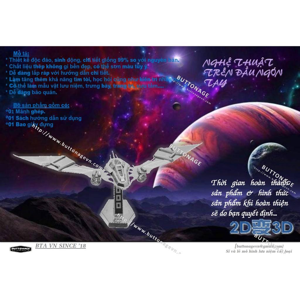 Mô Hình Lắp Ráp 3d Phi Thuyền Không Gian Batman X