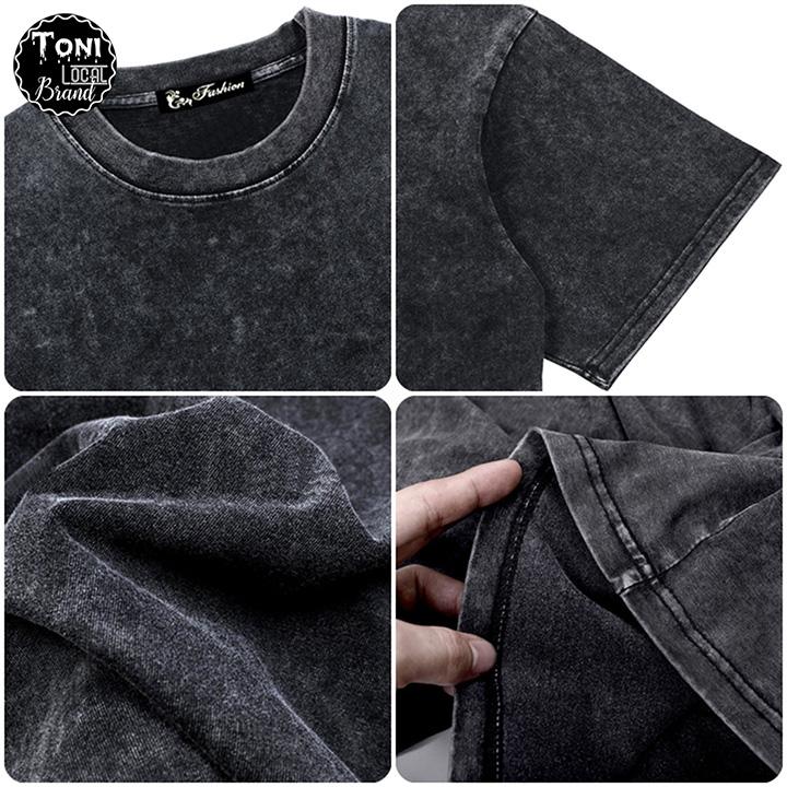 Áo Thun Tay Lỡ Local Brand BASIC Cotton 100 form rộng nam nữ Unisex