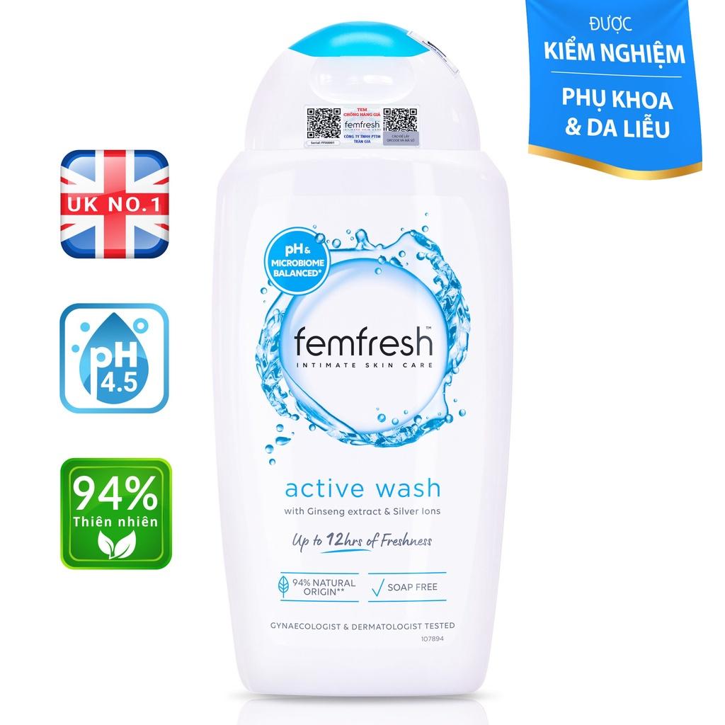 Dung Dịch Vệ Sinh Phụ Nữ Cao Cấp Femfresh Wash 250ml