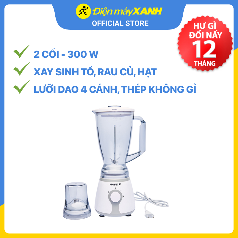 Máy xay sinh tố HAFELE HSB-0331FW - 535.43.278 (Hàng chính hãng)