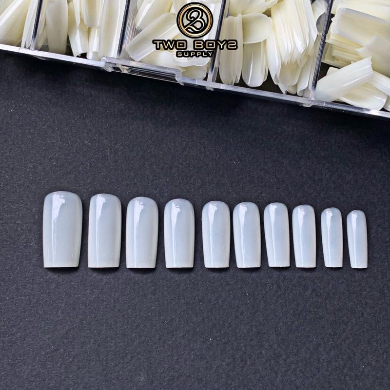 Móng úp HSM from vuông, hộp 500tip, nail box