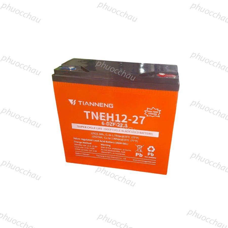 Ắc Quy Xe Máy Điện Thiên Năng TIANNENG TNE12-27 12V-27AH