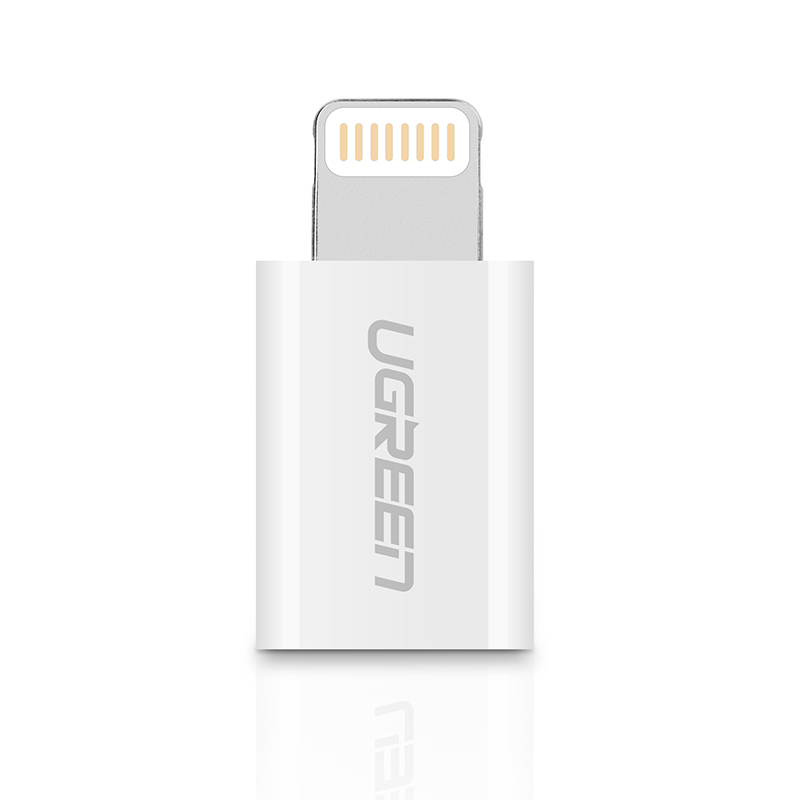 Đầu chuyển đổi Micro USB sang Lightning có chứng chỉ MFI UGREEN US164 20745 - Hàng Chính Hãng