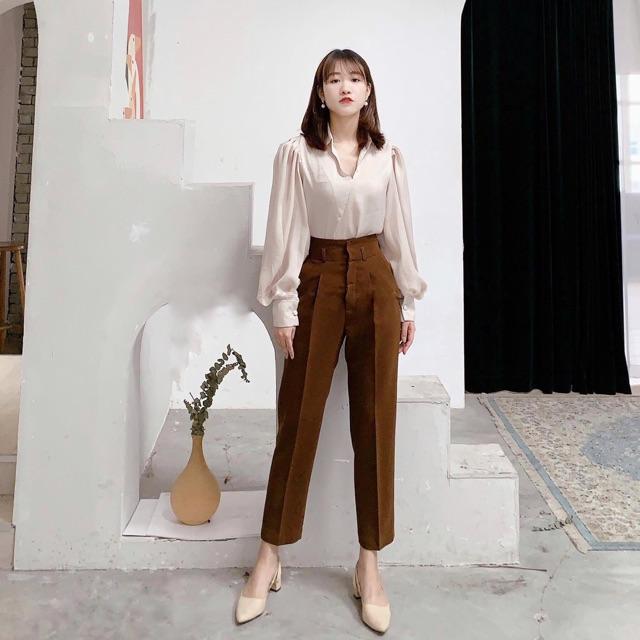 ÁO SƠ MI NỮ CÁCH ĐIỆU