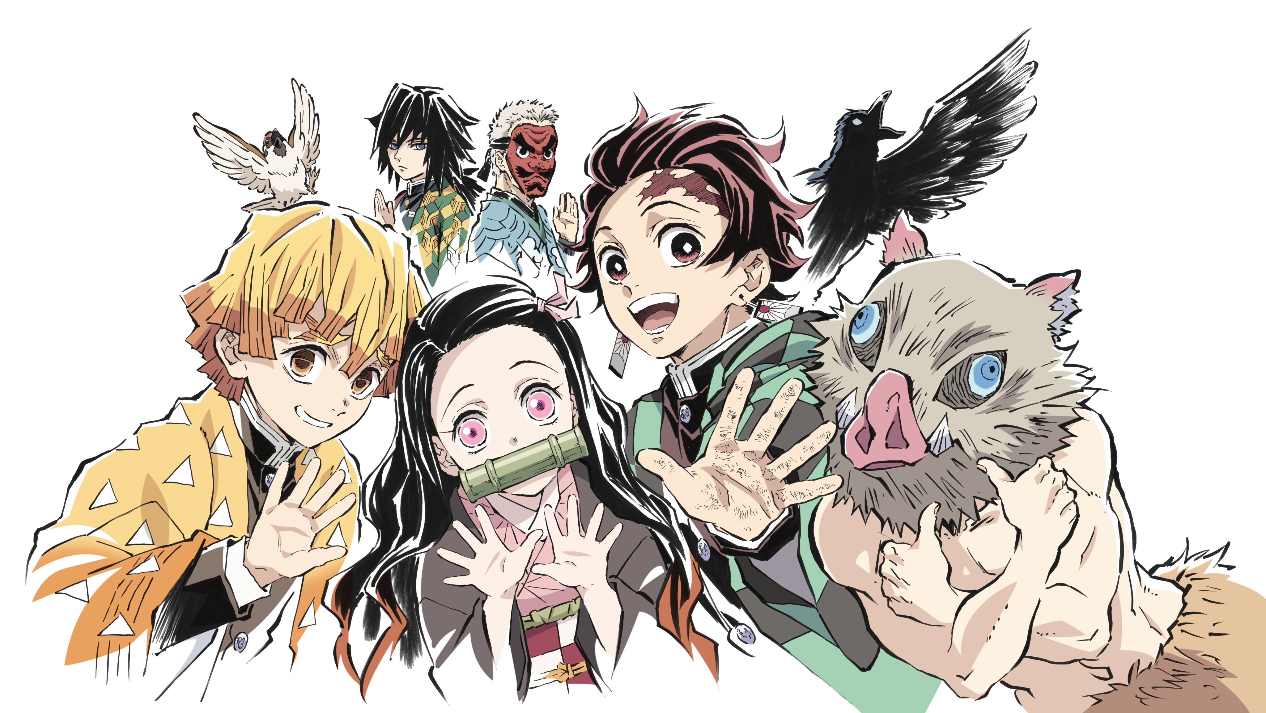 Poster 8 tấm A4 Kimetsu No Yaiba Thanh Gươm Diệt Quỷ anime tranh treo album ảnh in hình đẹp (MẪU GIAO NGẪU NHIÊN)