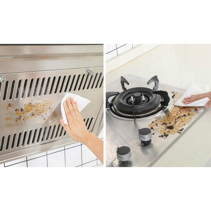 Khăn giấy lau đồ dùng nhà bếp bằng vải không dệt thấm hút nước dùng 1 lần tiện dụng