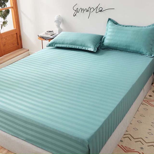 Bộ Ga Gối Cotton Kẻ 3F Lidaco Chuyên Dụng Cho Homestay, Khách Sạn (Nhiều Mẫu Lựa Chọn)