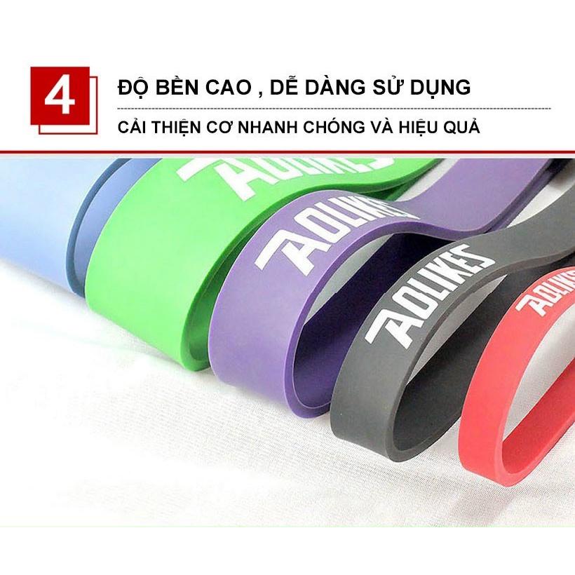 Dây Kháng Lực Powerband, Trợ Lực Tập Gym Toàn Thân CH073