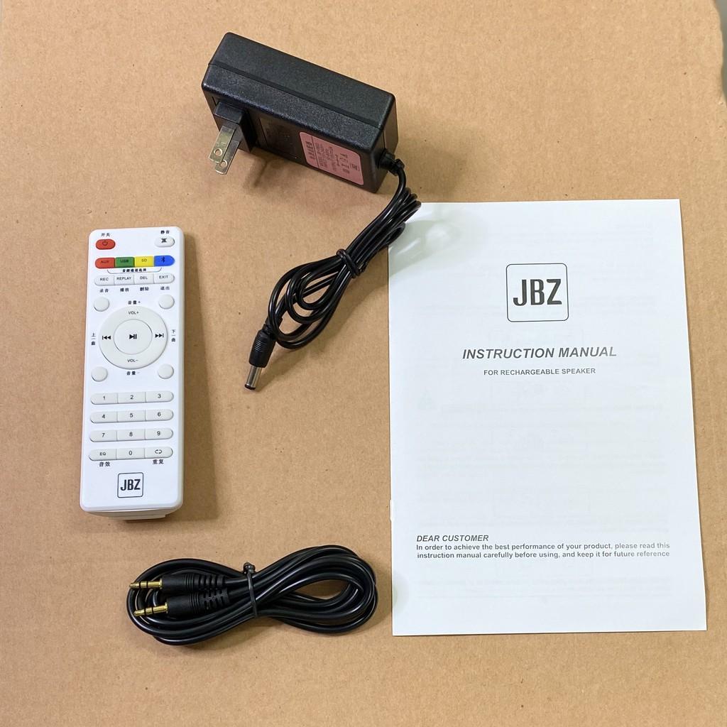 Loa karaoke bluetooth JBZ J6 tặng 2 micro không dây