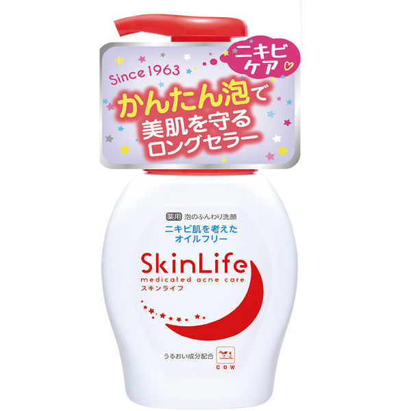 Sữa rửa mặt tạo bọt ngăn ngừa mụn skinlife COW