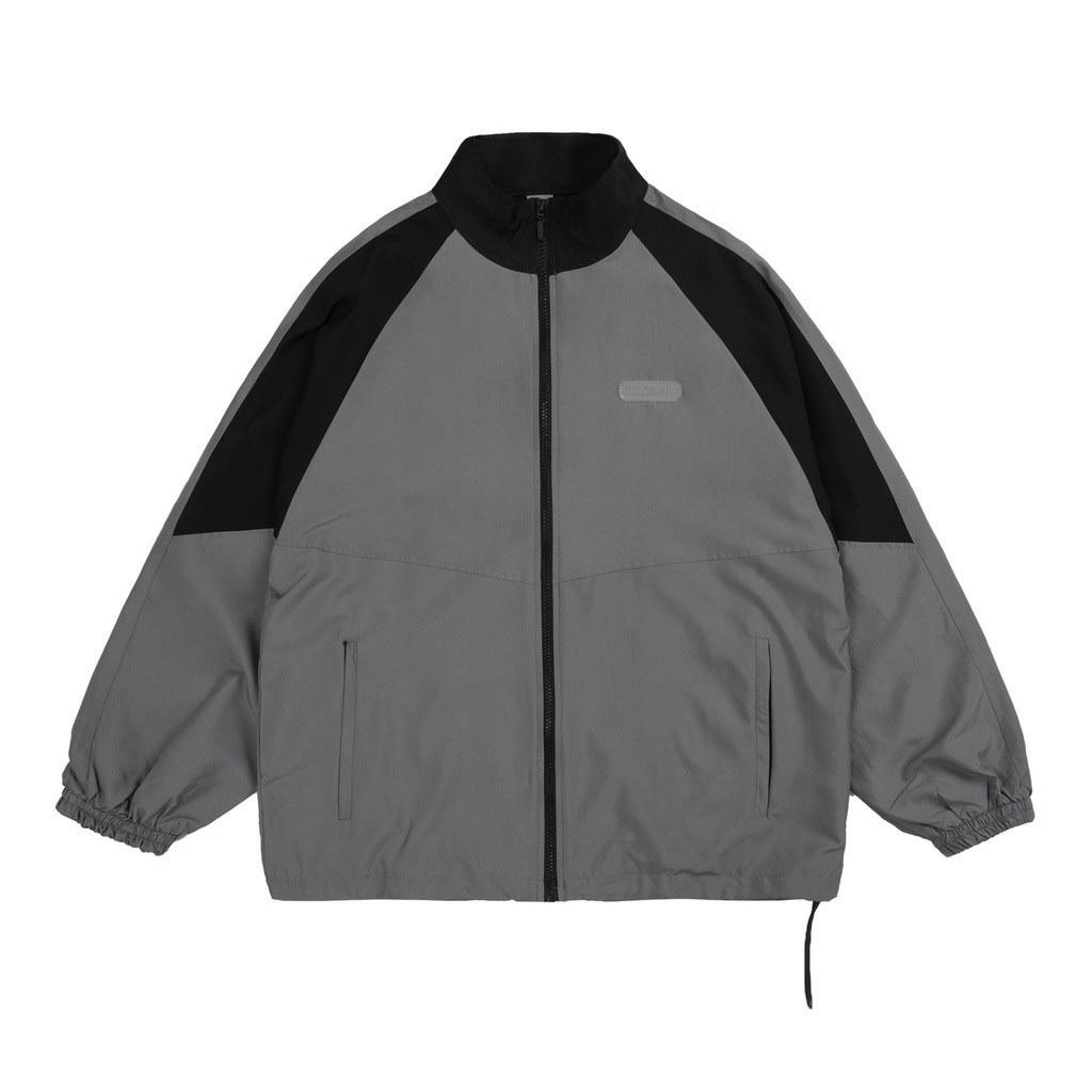 Áo khoác dù 2 lớp IN chữ SWEDERRR kiểu dáng Bomber CỔ CAO unisex nam nữ mặc được