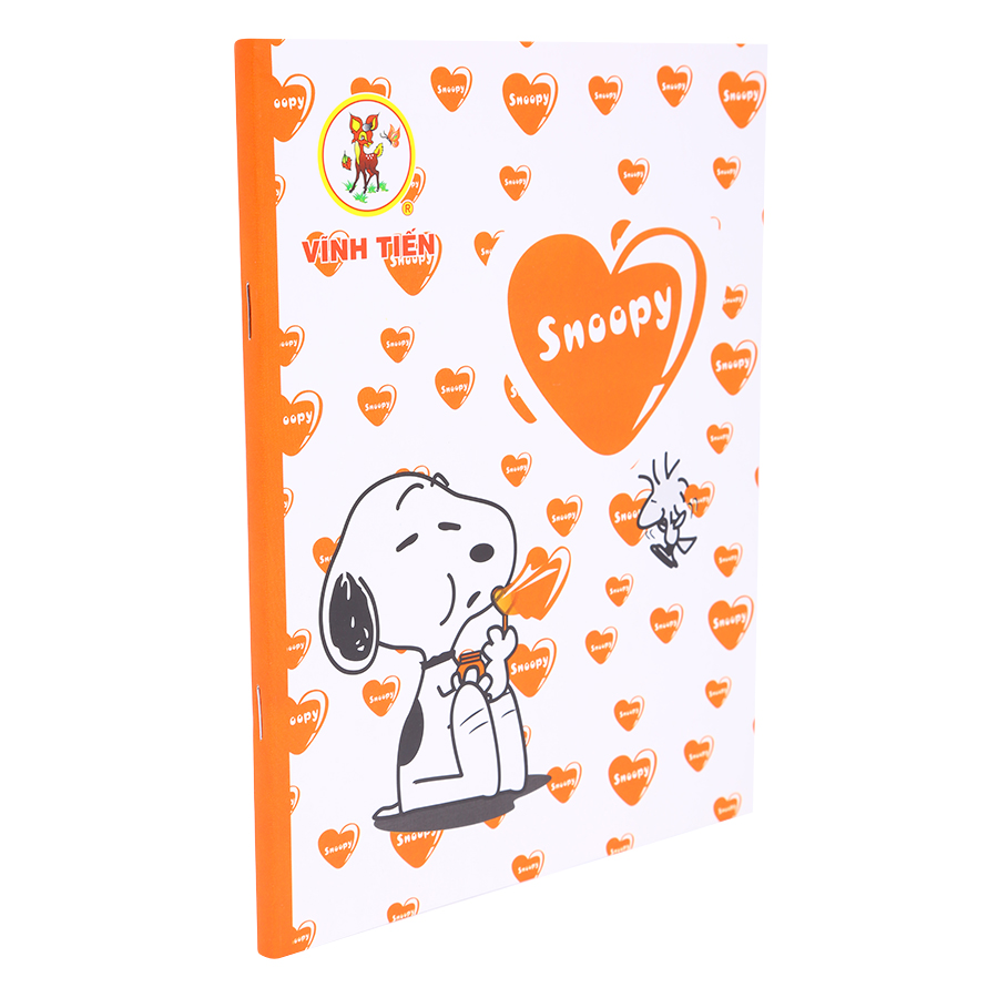 Lốc 10 Quyển Tập Vibook Happy &quot;Snoopy&quot; (96 Trang) - Mẫu Ngẫu Nhiên