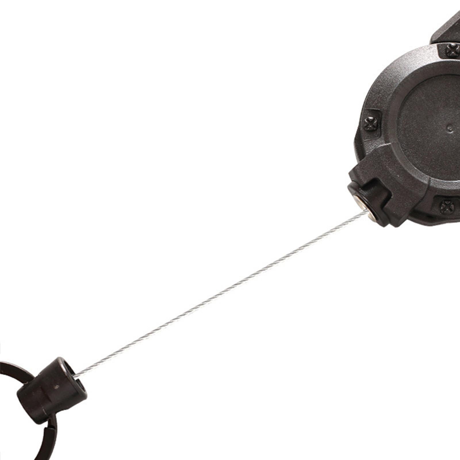 Retractable Keychain Badge Holders Hiking Key Holder Badge Reels Retractable