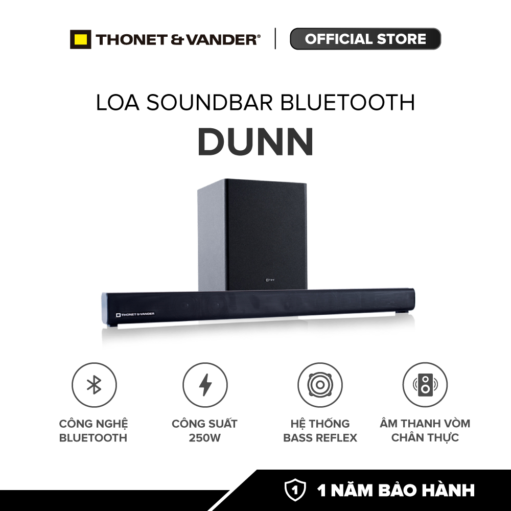 Loa Bluetooth Thonet &amp; Vander SOUNDBAR DUNN Hàng chính hãng