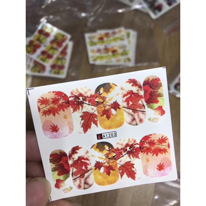 Hình dán stick săm nước phong cảnh