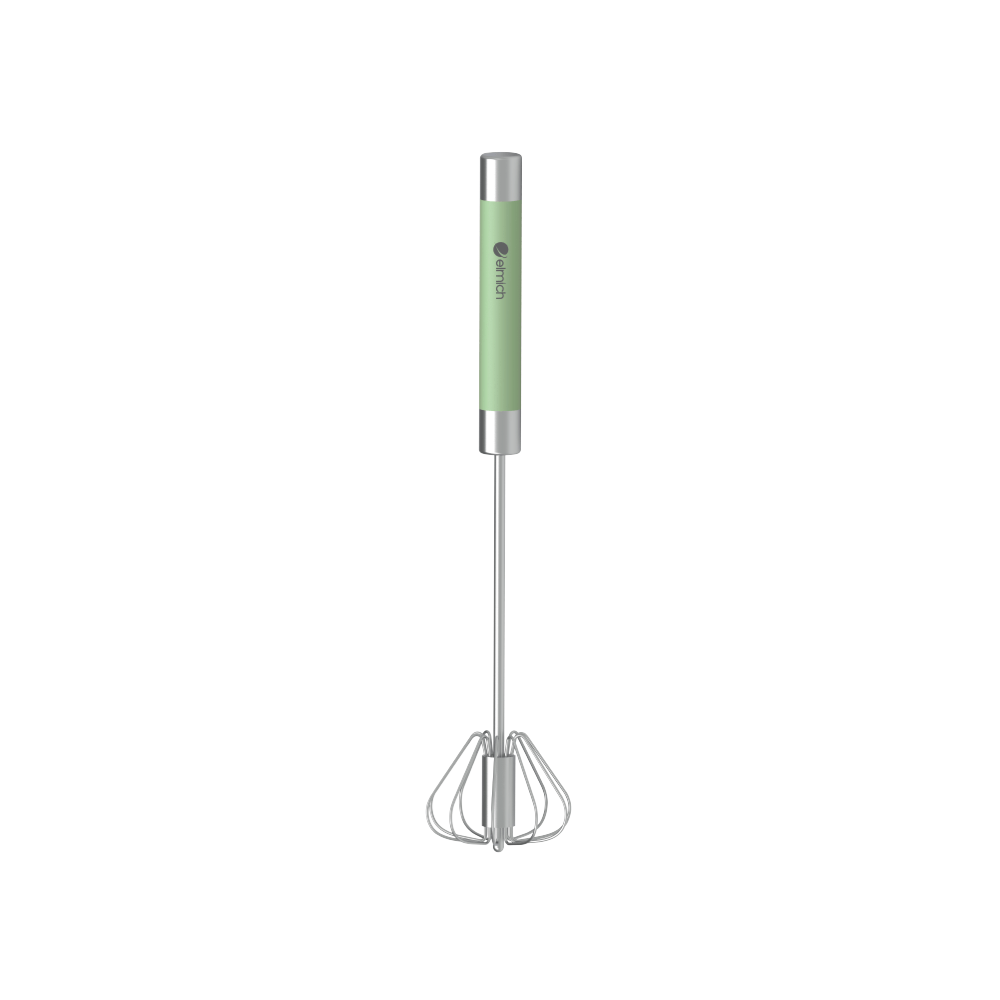 Dụng cụ đánh trứng tự xoay inox Elmich EL8414 - Hàng Chính Hãng