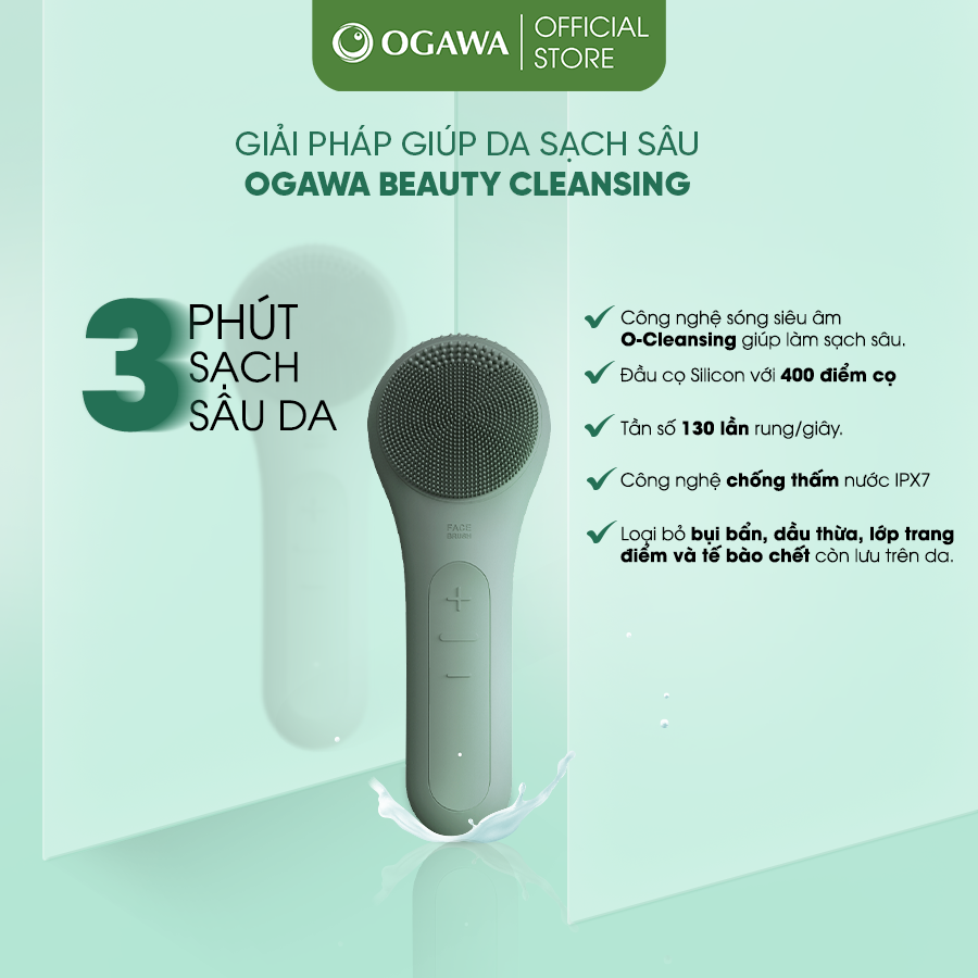 Bộ 3 Làm Sạch Da Hoàn Hảo OGAWA Beauty