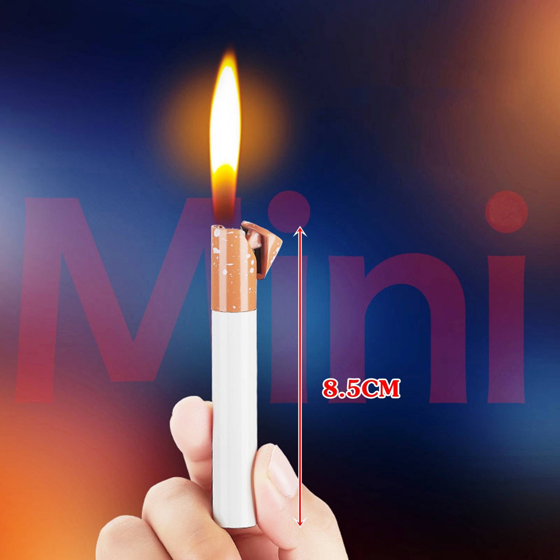 Hột quẹt Bật Lửa Hình Điếu Thuốc Lớn - Xài ga