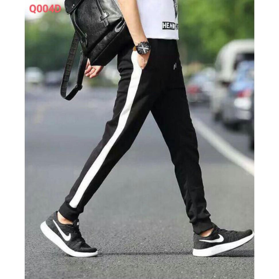 QUẦN JOGGER NAM THUN NỈ ️NGOẠI CHẤT NỈ DÀY MỊN ️THÔNG THOÁNG, PHỐI SỌC CÁ TÍNH, BO LAI SIÊU ĐÁNG YÊU PHONG CÁCH ĐƯỜNG PHỐ-QUẦN JOGGER NAM -JINS STORE