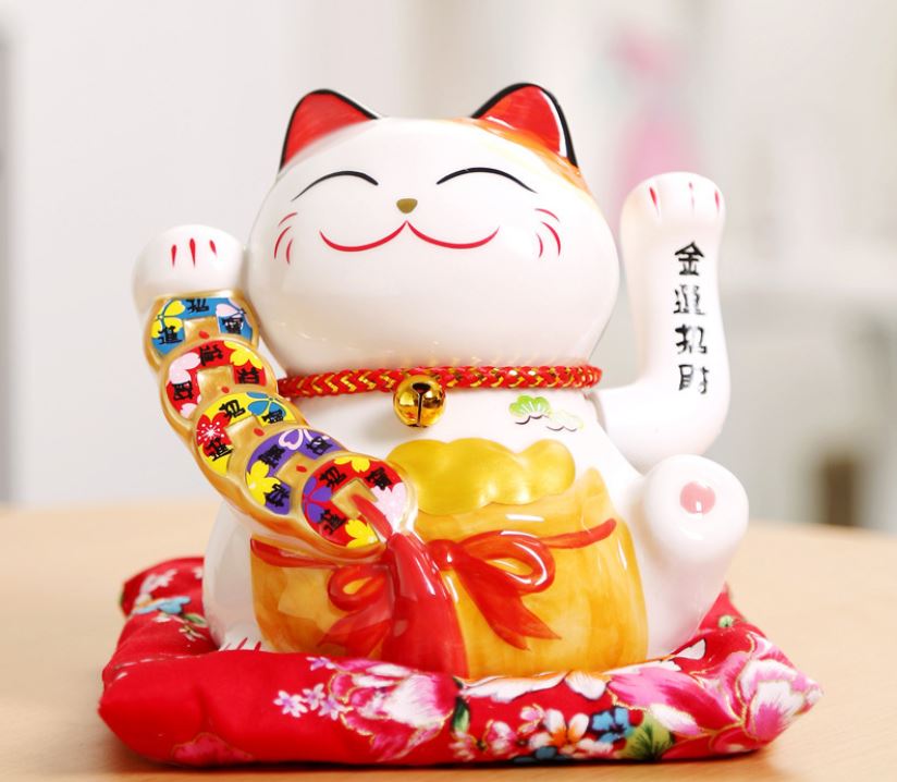 Mèo Chiêu Tài Dây Tiền