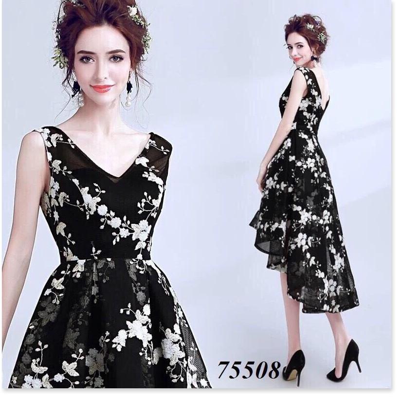 Đầm lưới thêu hoa - hàng thiết kế cực sang chảnh