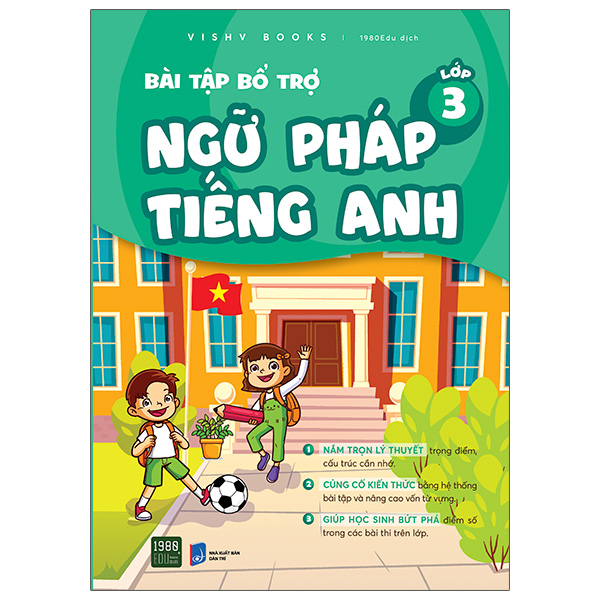 Sách - Bài tập bổ trợ ngữ pháp tiếng anh lớp 3 - VISHV Books